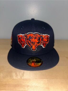 Chicago Bears x John Geiger Misplaced Series New Era Fitted Cap 7 1/8 NEW